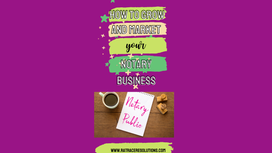 the beset way to market your notary business